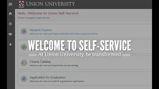 Self-Service Tutorial - Planning and Registering for Courses
