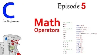 Math Operations - Part 5 of C Programming for Beginners