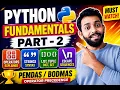 Python Full Course for Beginners 2026 Python Fundamentals Part 2 by Sankar Rudrapal