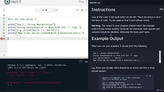 9 Interactive Coding Exercise Debugging Practice