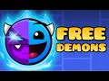 The EASIEST Demons In Geometry Dash