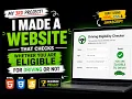 I Made a Website That Checks If You re Eligible to Drive Coder Ishan