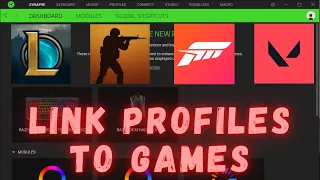 Link Profiles to Games Automatically Razer Synapse Tutorial