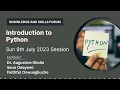 Introduction to Python for Data Science - Part 2