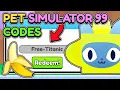 This SECRET CODE GIVES FREE TITANIC PETS in Pet Simulator 99