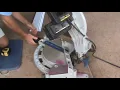 How to Cut Tall Baseboards Using Compound Mitre Crosscut Saw