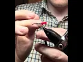 Tying a red tag silver goats toe variant