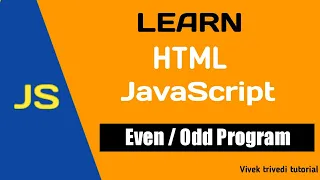 JavaScript program to check if a number is Odd Or Even