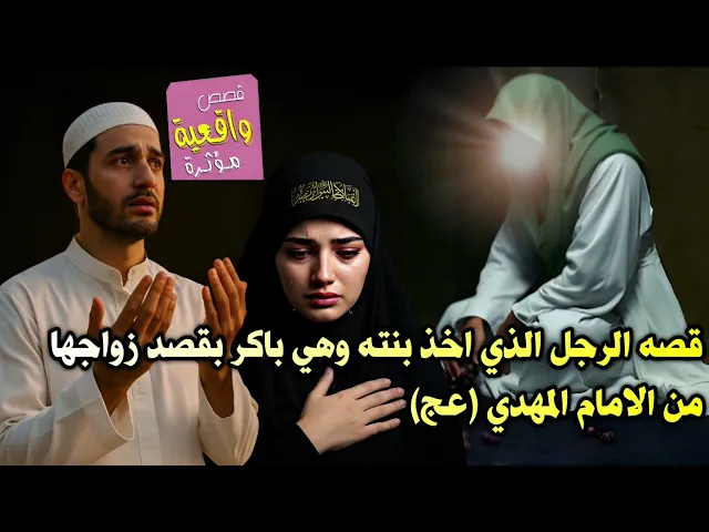 ⁣قصة الرجل الذي اخذ بنته وهي باكر بقصد زواجها من الامام المهدي (ع)