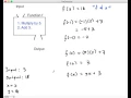 Precalculus 1 31 How to Use the Function Notation Part 1
