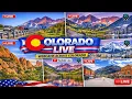 LIVE Ultimate Colorado Webcam Tour Ski Resorts Pikes Peak Scenic Cams NOW
