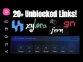 20 Random UnbIocked Websites for School