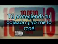 Lyrics | 10de10 | Gonzy