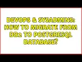DevOps SysAdmins How to migrate from DB2 to PostgreSQL database