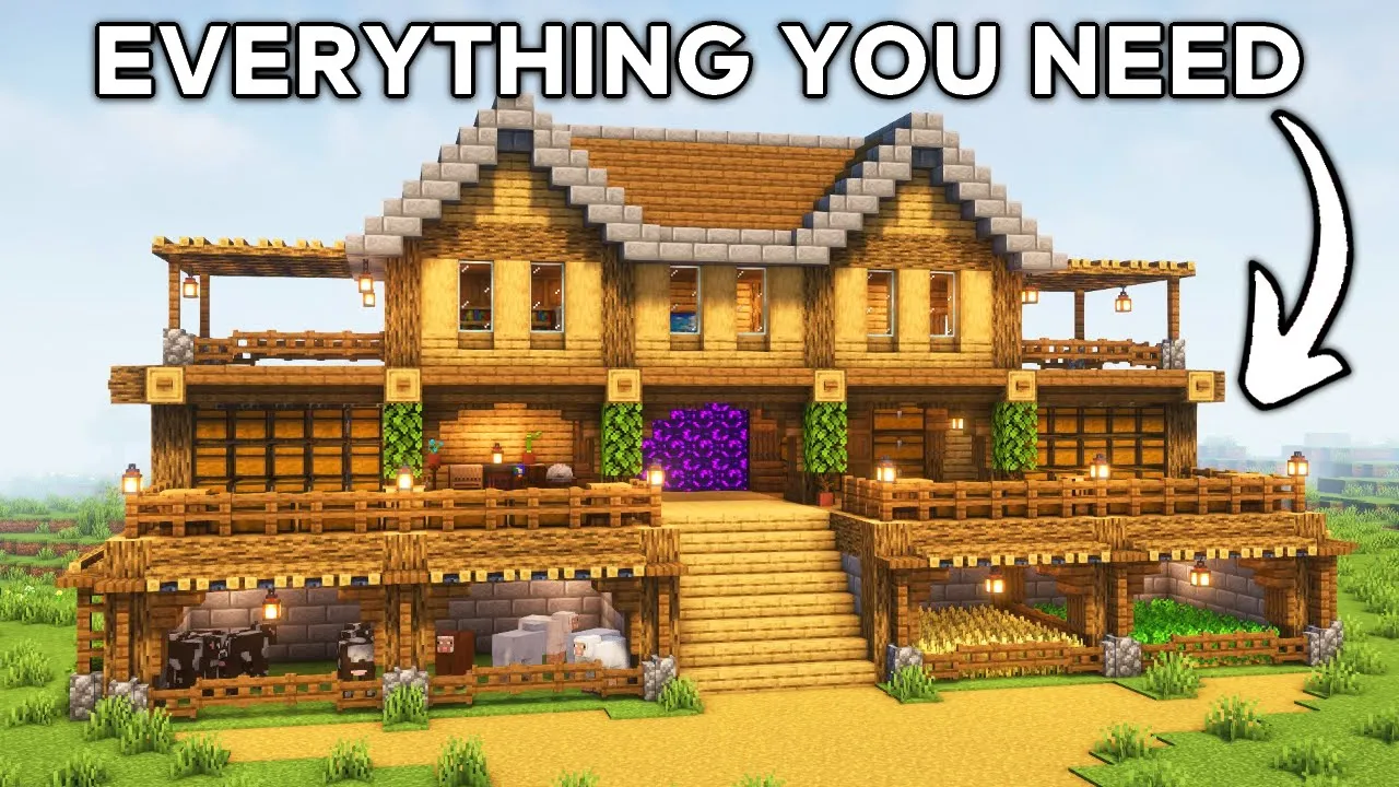 Minecraft: Ultimate Survival House Tutorial????