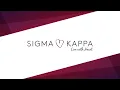 Sigma Kappa 2022 Reveal