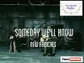 Lagu SOMEDAY WE'LL KNOW - NEW RADICALS