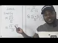 How to Simplify Surds