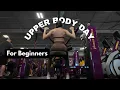 UPPER BODY DAY at Planet Fitness For Beginners