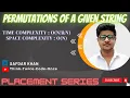 PermutationsOfAGivenString String Java GFG PlacementPreparationSeries FullExplanationWithCode Safdar
