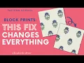 How to Make Digital Block Print Patterns Look Hand-Stamped