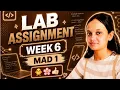MAD 1 Lab Assignment Week 6 Solution AI Gurl