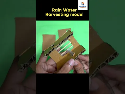 How to Make a Rainwater Harvesting Model (Easy School Project)