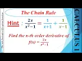 The nth Derivative Of a given function