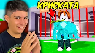 ПРАНКВАМ КРИСКАТА В ROBLOX STEAL A BRAINROT! 