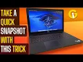 How to take a screenshot on Dell laptop
