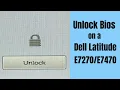 How to Remove a Bios Password on a Dell Latitude