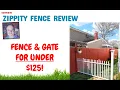 ZIPPITY Fence Gate Solution