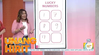 paano ba pumili ng lucky number para sa lotto unang hirit