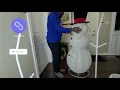 How to Re-box Snowman Family 520 LED Lights Re-boxing Snowman Family from Costco
