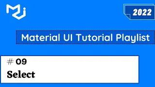 Material UI Select Component Material UI 5 Tutorial Select Dropdown in Material UI