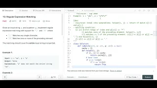 Regular Expression Matching - Leetcode 10
