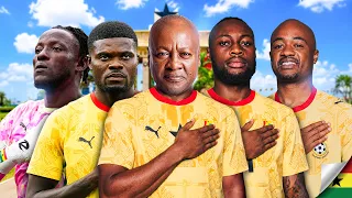 if you cant sing the national anthem you cant play for ghana president mahama