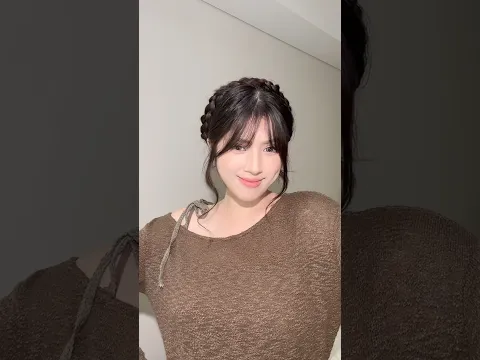 Recreate Braided Crown Up Do Hairstyle 🙌🏻