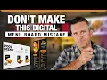 Don t Make This Digital Menu Board Mistake