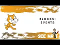 Scratch blocks events