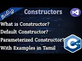 29 Constructor in C in Tamil Tamil Pro Techniques