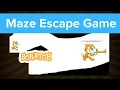 How to Make a Maze Escape Game in Scratch Beginner Tutorial with Level Switching
