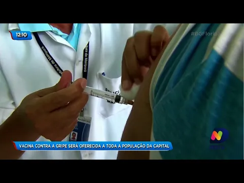 Vacina contra a gripe será oferecida a toda a população de Florianópolis
