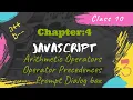 CHAPTER6 Introduction to Javascript - Lecture 3 CLASS10 COMPUTER SCIENCE