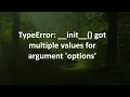 TypeError -