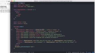React javascript expressions - ProgrammingTIL React Tutorial Screencasts 0007