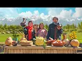 Lagu Cooking in the Heart of Afghan Mountains — A Beautiful Day in Bamyan