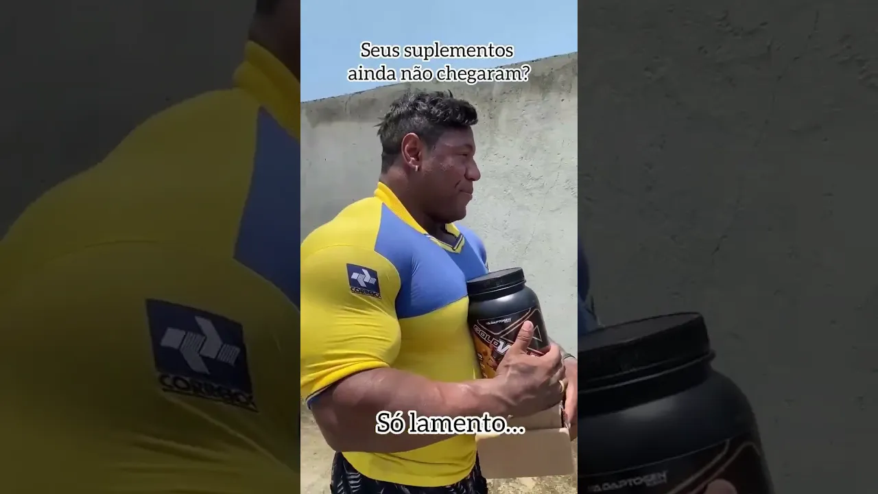 Agora ta explicado pq os suplementos não chegam. #shortsyoutube #videosengraçados #noticiasmaromba