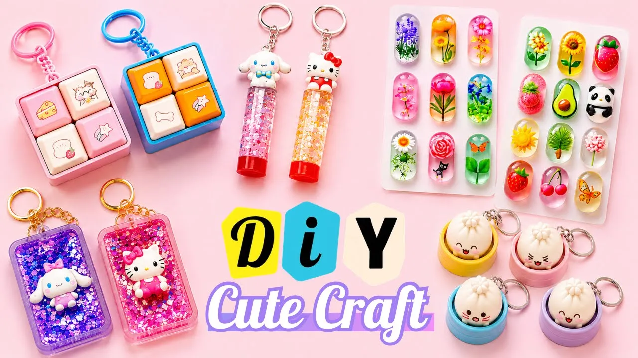 I Made Cute Aesthetic DIY Crafts From Waste Materials ✨