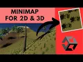 UNITY MINIMAP For 2D 3D almost No Coding